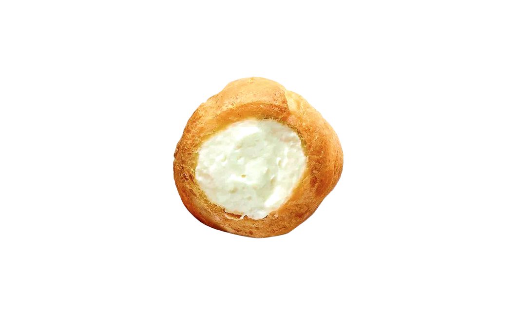 Profiterol relleno de Crema