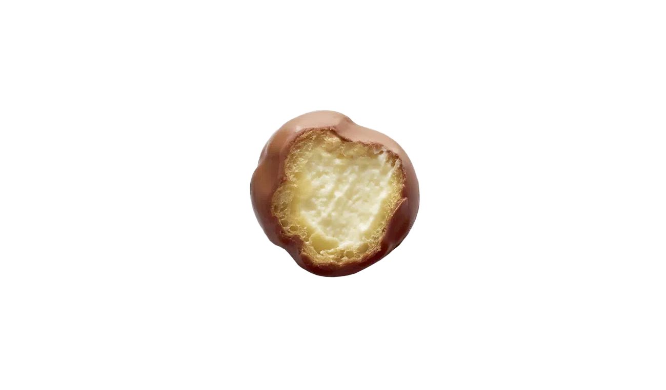 Profiterol Bañado Choco relleno Crema