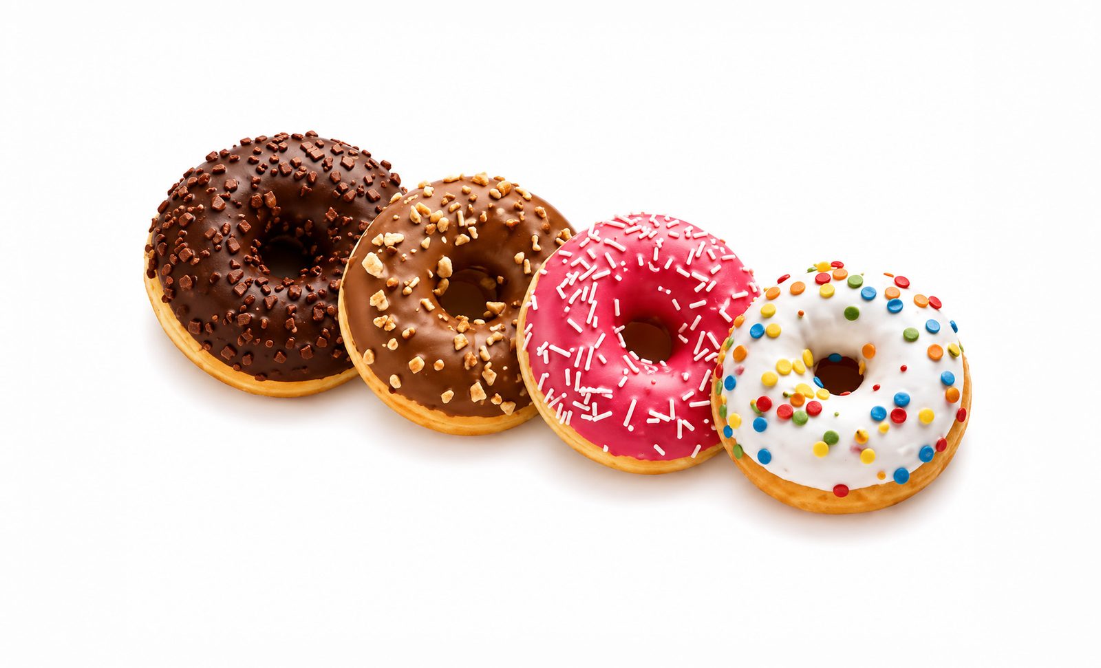 MIX Mini Donuts (4 Tipos: 2 relleno y 2 sin relleno)