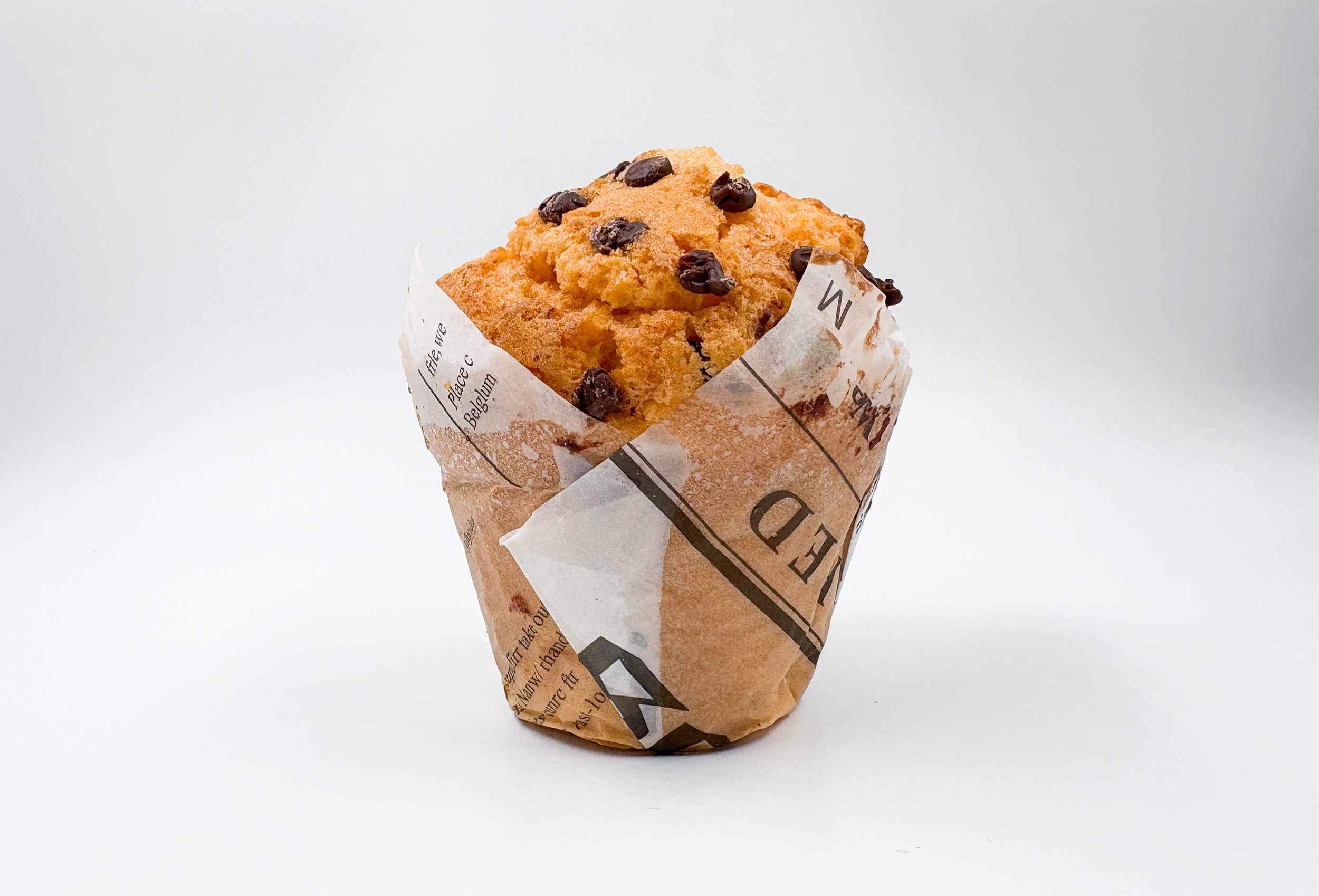 Muffin Naranja Chips Choco